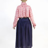 Блуза "Розовые перья", redrobe 63