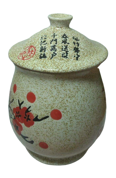 Кружка заварник для чая с сакурой, ситечко, 15 см